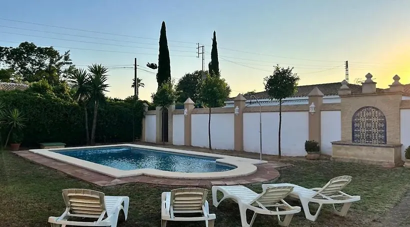 Monkeys Apartments La Gloria Pool Sanlucar La Mayor Spain