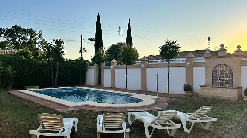 Monkeys Apartments La Gloria Pool Sanlucar La Mayor